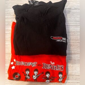 Bundle of 2 Breakfast with The Beatles T-Shirts
Size L